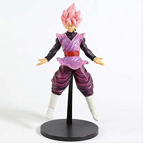 MYXFASITA Navidad muñecas Dragon Ball Z Rose Goku Black Zamasu Super Saiyan 4 Vegeta Dokkan Battle PVC Figura de acción de colección Modelo de Juguete 25cm OEI8