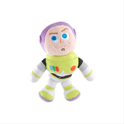 NA 12cm Pixar Toy Story 4 Peluche De Peluche Woody Forky Bunny Alien Buzz Lightyear Potato Head Doll Toys, 12-15cm 6 Piezas