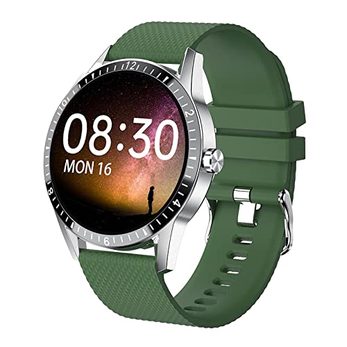 #N/A/a Reloj Inteligente Deportivo de música Compatible con Llamadas Bluetooth para teléfonos Android - Verde