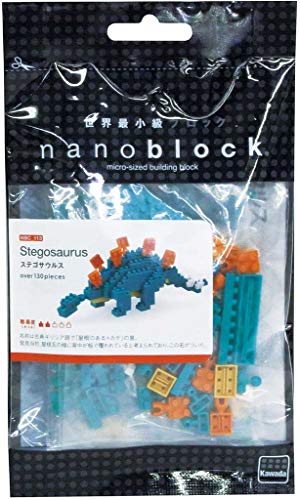 Nanoblock NBC-113 Stegosaurus bloques de construcción 130 piezas