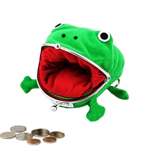 Naruto Frog Wallet, Naruto Dibujos Animados Monedero Bolso Anime Peluche Rana Monedero Monedero Trajes de Cosplay Anime, Cifhvd508