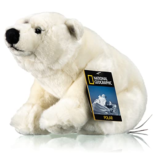 NATIONAL GEOGRAPHIC- Polarbär Peluche, Color Blanco (9770723)