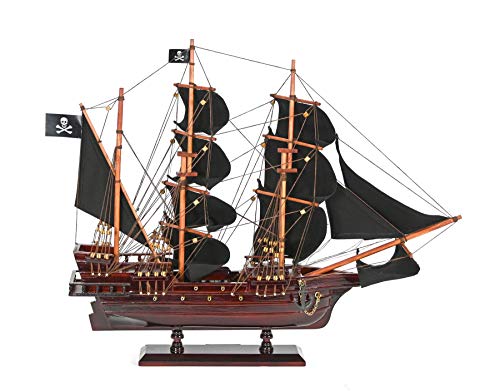 Navyline Maqueta de barco pirata Black Peari de madera