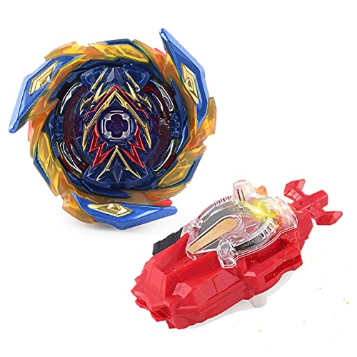 NBWS Beyblade Burst Turbo Set Gyro Burst Peonza Set 4D Bayblade Juguete Regalo + Lanzador con Caja