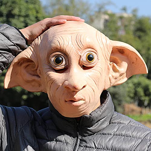 NC MáScara De Elfo De Halloween MáScara De LáTex De Elfo Mundo MáGico 12 Casa Dobby