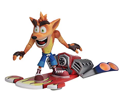 NECA Deluxe Aerotabla 14 cm Scale Action Figure Crash Bandicoot (NEC0NC41051)