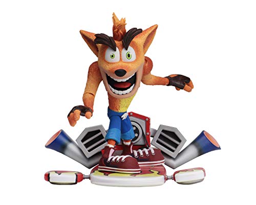 NECA Deluxe Aerotabla 14 cm Scale Action Figure Crash Bandicoot (NEC0NC41051)