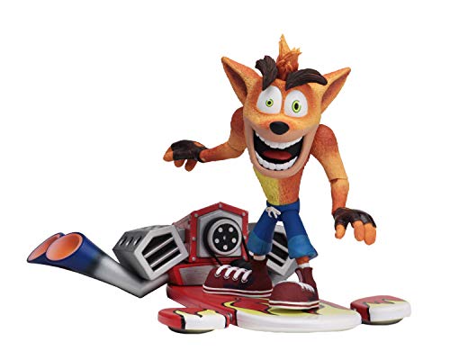 NECA Deluxe Aerotabla 14 cm Scale Action Figure Crash Bandicoot (NEC0NC41051)