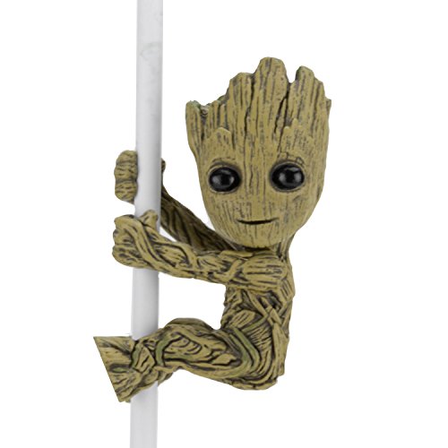 NECA Guardians of The Galaxy New Groot Figura de 5 cm, Scalers Marvel Guardianes De La Galaxia 2, Multicolor (NEC0NC14804)