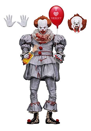 NECA IT (2017) Ultimate Pennywise - Figura de acción (18 cm, SDCC 2018)