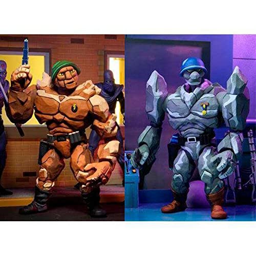 NECA Teenage Mutant Ninja Turtles Action Figure 2-Pack Tragg & Grannitor 18 cm