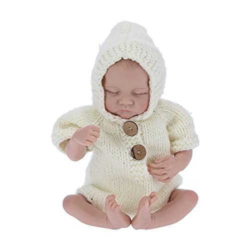 needlid Muñeca Reborn, Cuerpo Suave, Flexible, Realista, Realista, con Biberón para Tienda de Muñecas para Niños, para el Hogar, para Juegos de rol