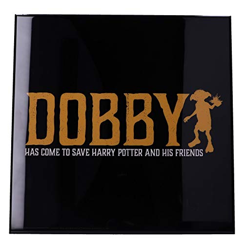 Nemesis Now House Elf Dobby Save Harry Potter - Cuadro Decorativo (32 cm), Color Negro