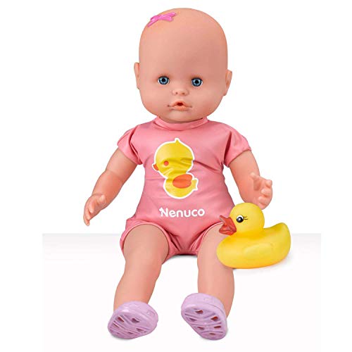 Nenuco Mi Primer Baño (Famosa 700014070) + De Famosa Da Besitos, Muñeca Bebé con Sonidos, para Niñas Y Niños A Partir De 10 Meses (Famosa 700014775)