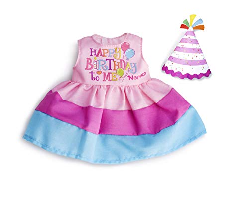 Nenuco- Ropita de diario, vestido de cumpleaños (Famosa 700015616)