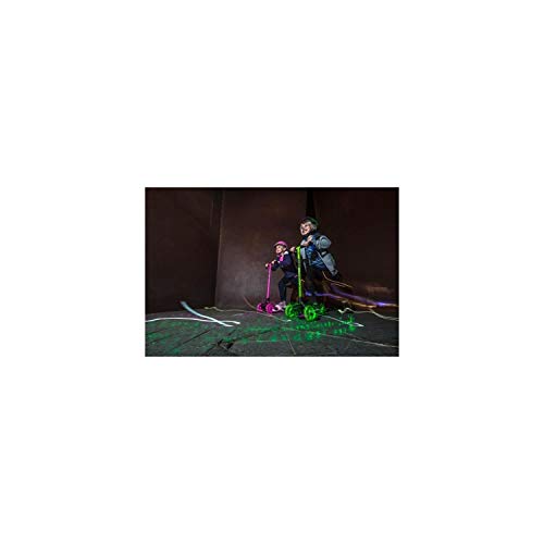 NEON - Glider Verte - Patinette 3 Roues a Led - Mixte - A partir de 3 ans