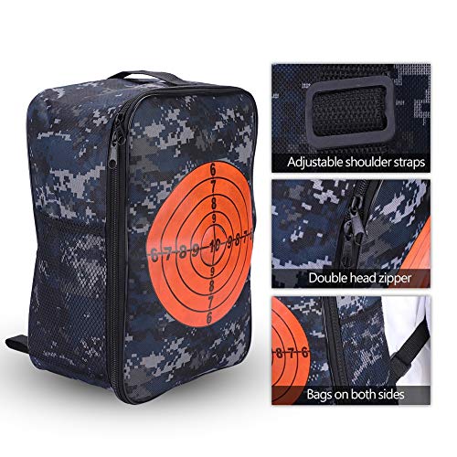 Nerf Strike Elite Bolsa De Almacenamiento De Target Pouch Almacenamiento De Balas Equipo De Transporte Bolsa De Mochila Kids Target Para n-Strike Elite