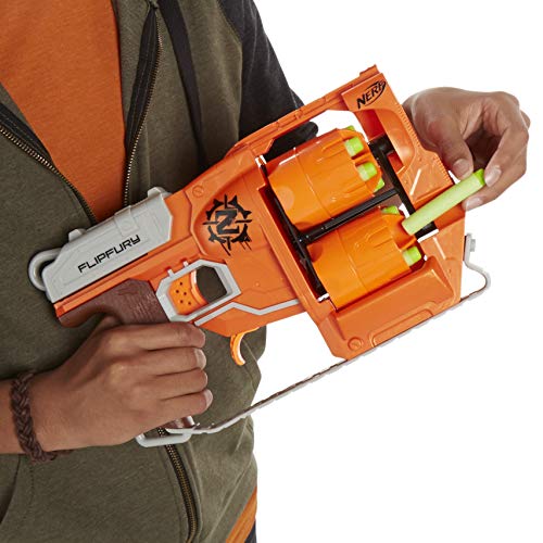 Nerf Zombie Huelga flipfury Blaster