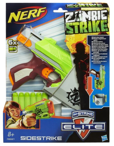 Nerf - Zombie Sidestrike, Juego de Aire Libre (Hasbro A6557E24)