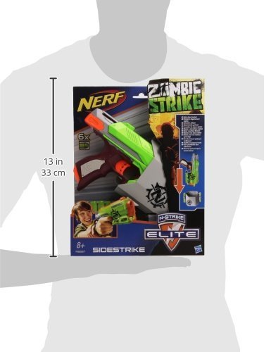 Nerf - Zombie Sidestrike, Juego de Aire Libre (Hasbro A6557E24)