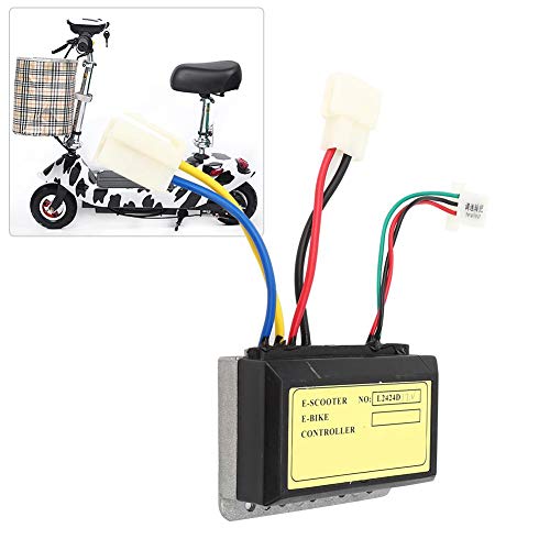 Neufday Controlador de Cepillo de 12 V 250 W, Controlador de Motor de Cepillo de 3 líneas, reemplazo para Scooter eléctrico, Coche eléctrico Plegable