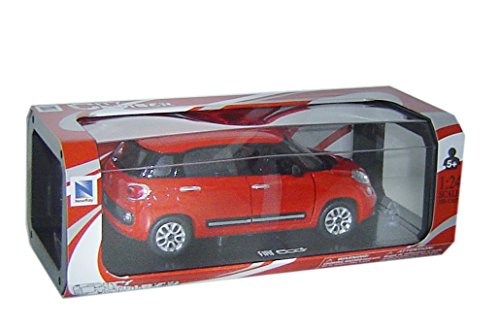 New Ray 71274 – Fiat 500L, Escala 1: 24, Die Cast, Rojo