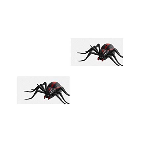 Nicedier Simulación eléctricos de inducción de araña alejado Juega Puntales Tricky Control Artificial de la araña teledirigido infrarrojo niños de Juguete 9915 Tipo 1pc