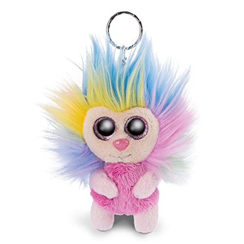 NICI Glubschis: El Llavero Original de la muñeca de Trapo Fee Azizi 9 cm – Pendiente de Peluche para Bolsa – Llaveros de tierno Juguete para Cordón y Cadenas, 46890