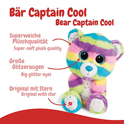 NICI Glubschis Peluche Oso Capitán Cool 25cm, Color (46321)