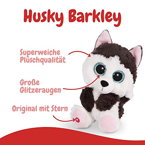 NICI- Husky Barkley Glubschis Peluche, Multicolor (45558)