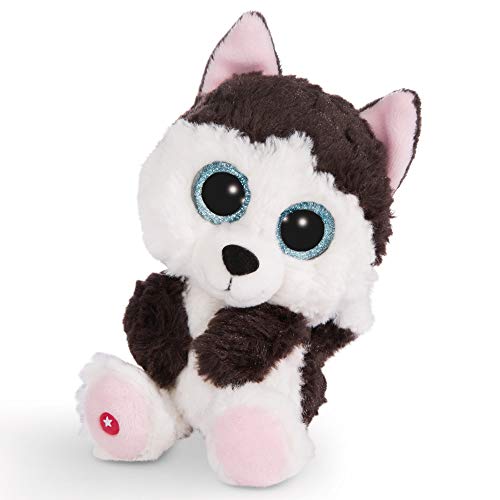 NICI- Husky Barkley Glubschis Peluche, Multicolor (45558)