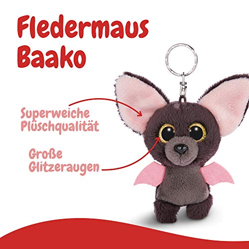 NICI- Murciélago Baako Glubschis Llavero, Multicolor, 9 cm (45540)