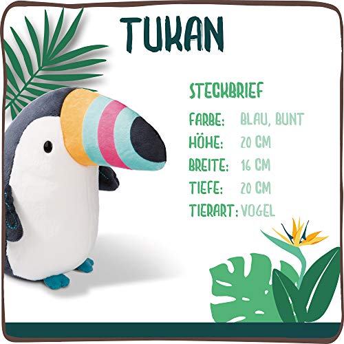 NICI- Tucán Tropical Pelcuhe, Color Negro (45164)