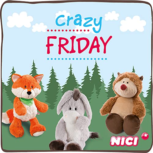 NICI Zorro Crazy Friday 50 cm – Peluches, niñas y bebés – Juguetes para abrazar, Jugar y Dormir – A Partir de los 12 Meses (41110)