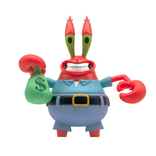 Nickelodeon - Figura de reacción de Bob Esponja de Mr. Krabs Wave 1