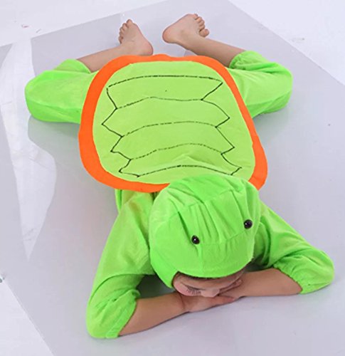 Niños Disfraces de Animales Niños Niñas Unisex Disfraces Cosplay Niños Onesie (Tortuga, M (para niños de 90 a 105 cm de Altura))