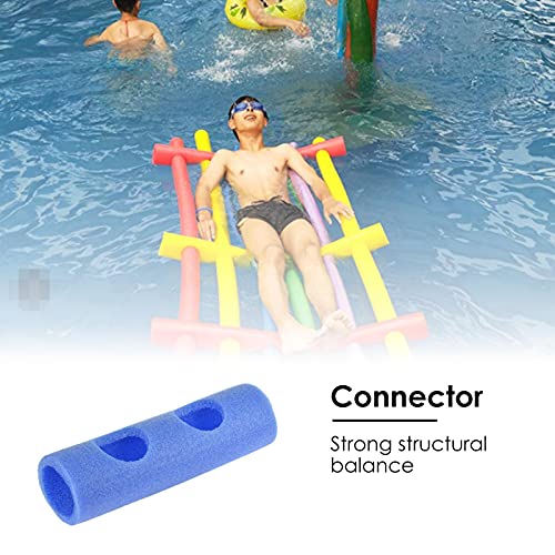 Niños Flotador Conector De Espuma Para Natación, Conector De Fideos De Piscina Conector Macarrones Lazo Conector De Fideos De Flotador De Natación Con Orificios Cruzados Accesorio Fideos Para Sillas