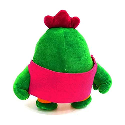 NMFX Muñeca de peluche infantil de 20 cm, diseño de cactus, color verde