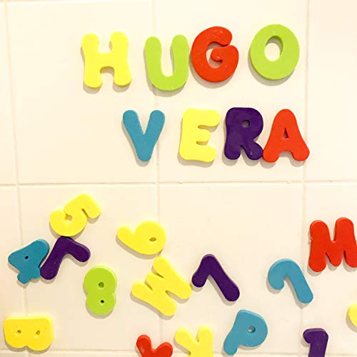 Nuby ID6187 - Letras y Números para el Baño