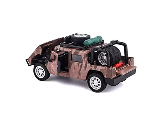 Nueva Navidad Regalo de cumpleaños Simulación 2008 Modelo de coche blindado Aleación Vehículo todoterreno Vehículo de asalto de ruedas grandes Vehículo a prueba explosiones Modelo militar Aleación Jug