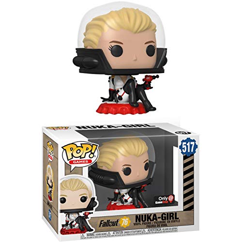 Nuka-Girl (GameStop Exc): Fun ko Pop! Games figura de vinilo y 1 paquete protector gráfico compatible (517 - 43072 - B)