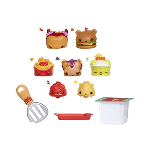 Num Noms- Deluxe Pack Series 2 Diner Jumbo Combo Muñecos coleccionables y Playsets, Multicolor (Bandai 544098) , color/modelo surtido