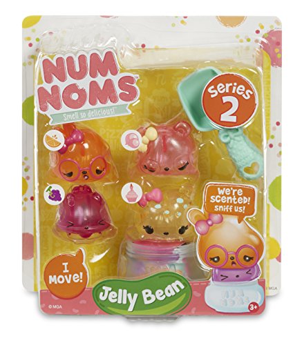 Num Noms Series 2 - Scented 4-Pack - Jelly Bean , color/modelo surtido