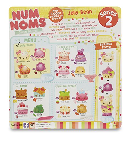 Num Noms Series 2 - Scented 4-Pack - Jelly Bean , color/modelo surtido