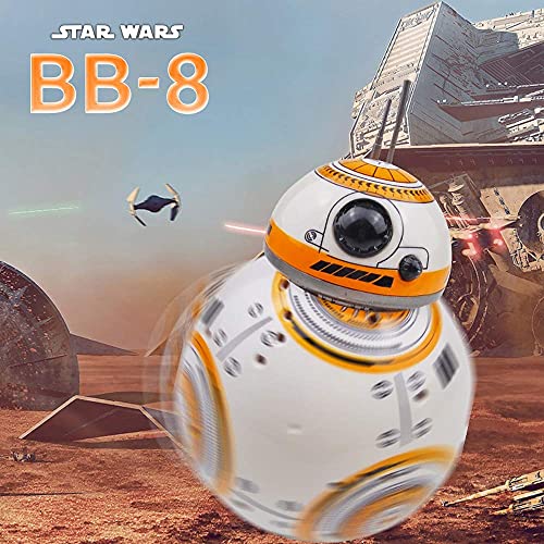 NZDY Star Wars Bb-8 Rc Robot Star Wars Bb-8 2.4Ghz Control Remoto Figura Robot Action Robot Sound Intelligent Toys Coche para Niños 3+