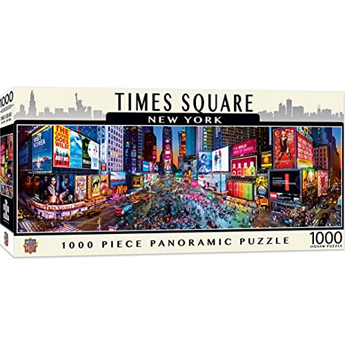 Obras maestras American Vistas panorámicas Times Square Puzzle (1000 Piece)