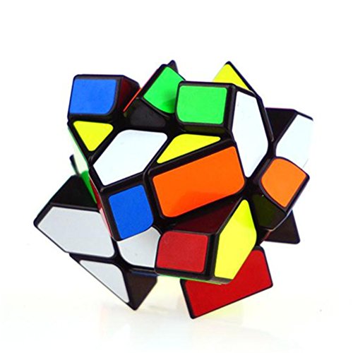 OJIN YONGJUN YJ Fisher Yileng V2 Cubo 3x3x3 Forma Mod Twisty Puzzle Suave Cubo Mágico Rompecabezas Rompecabezas Juguetes (Negro)