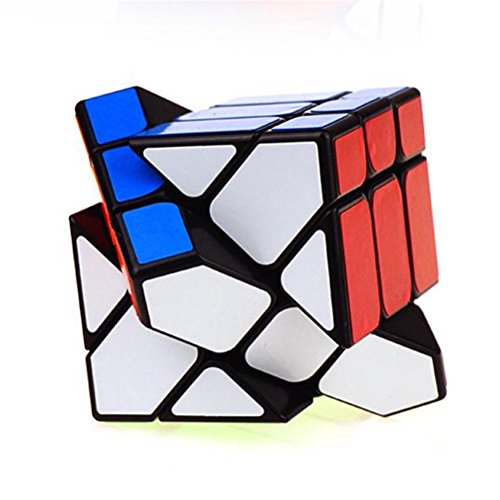 OJIN YONGJUN YJ Fisher Yileng V2 Cubo 3x3x3 Forma Mod Twisty Puzzle Suave Cubo Mágico Rompecabezas Rompecabezas Juguetes (Negro)