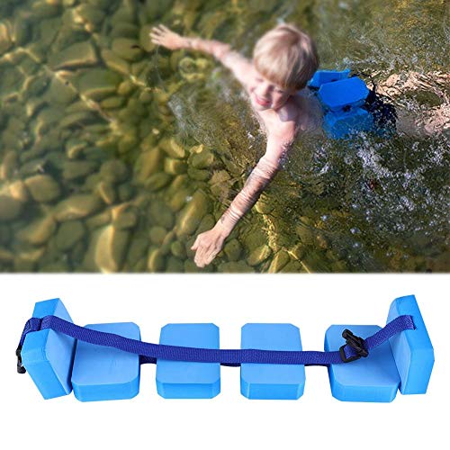 OKBY Flotador de Aire para natación - Ligero Seguridad para la Vida Aprendizaje de natación Ayuda para el Entrenamiento Flotador de Cintura Cinturón Ajustable de EVA