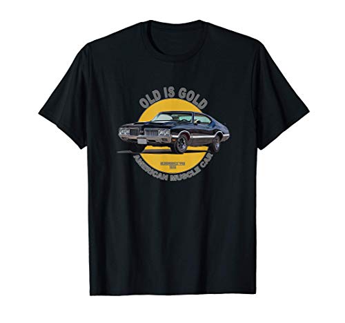 Oldsmobile 442 American Muscle Car 60s 70s Old is Gold Camiseta